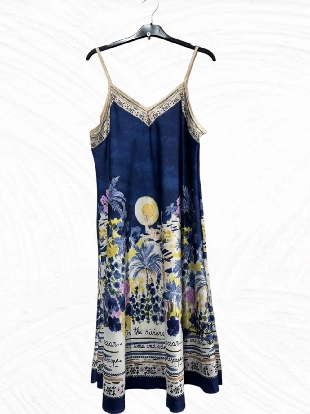 MADE IN ITALY Bohemian Floral Slip Dress Available in Lots of Colors - Picture 2 of 5